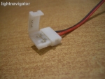 Просмотр фото... Коннектор для светодиодной ленты LED CN-10MM with cable L15CM
